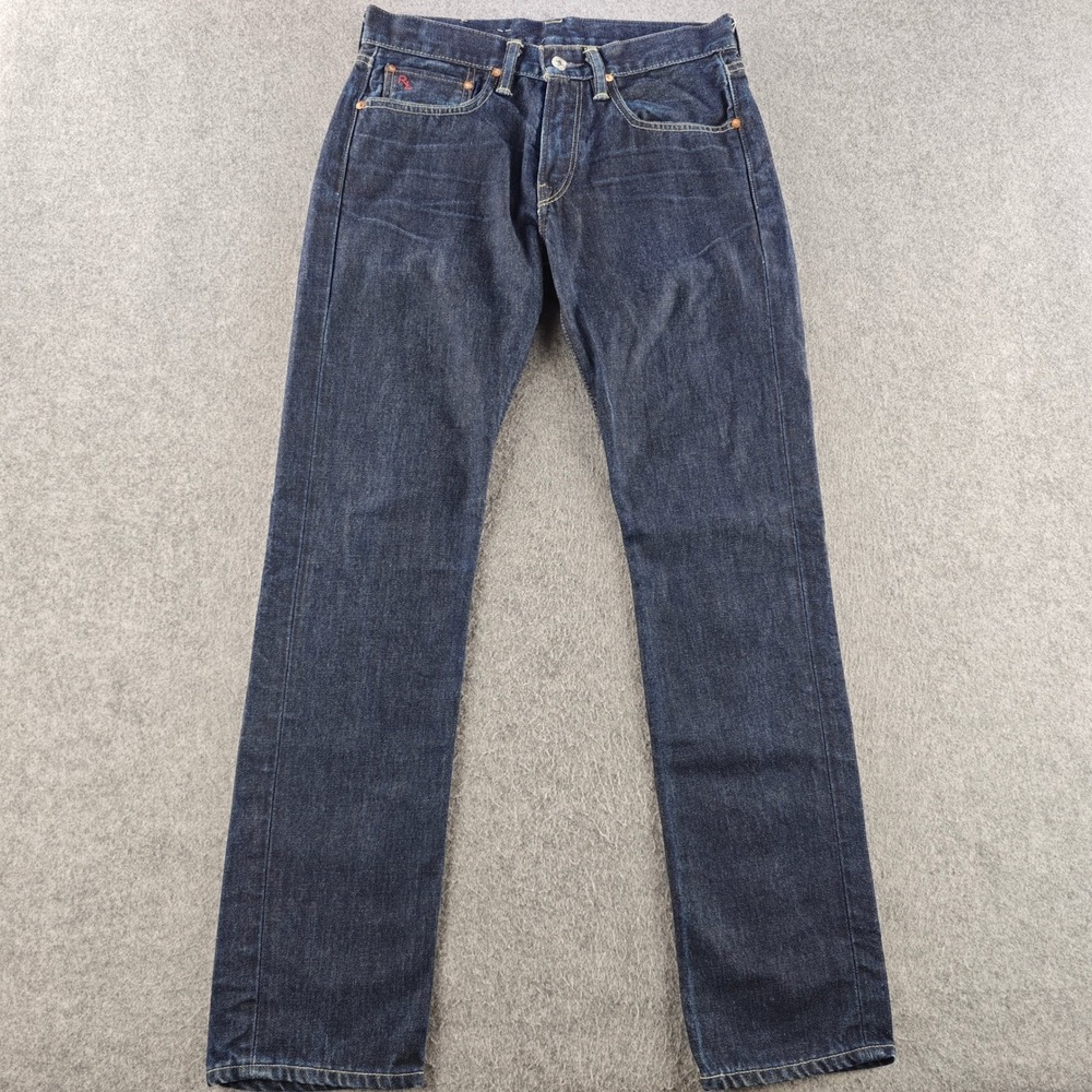Polo Ralph Lauren Slim Fit Jeans Mens 30x30 Blue Denim Straight Leg Authentic